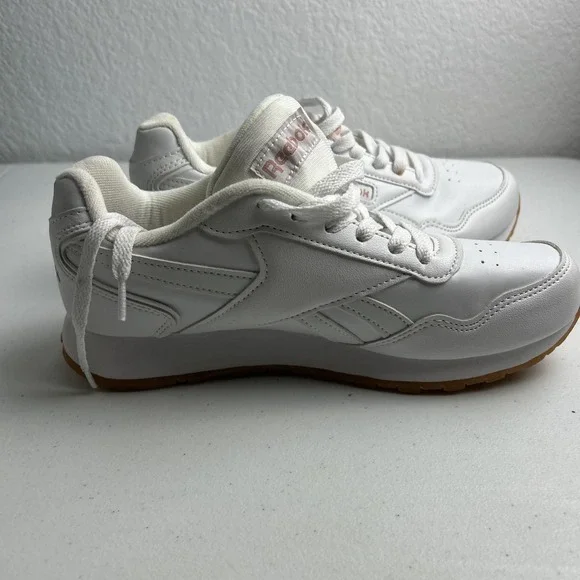 Reebok Classic Womens Size 7.5 White‎ Athletic Leather Shoes Sneakers - Picture 8 of 10